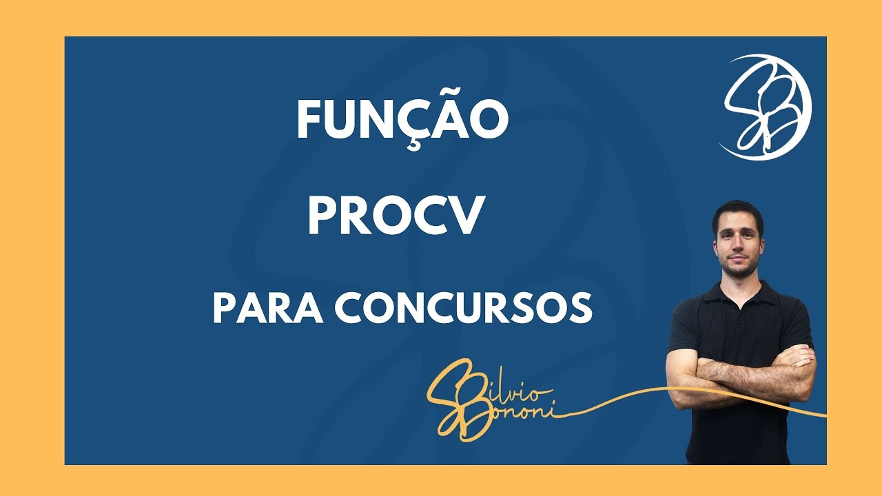 Função PROCV para concursos - Aprenda de uma vez!