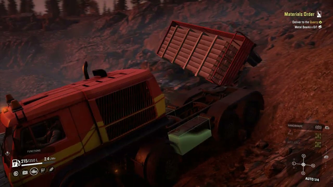 SnowRunner Career Mode | Episode 21 | Materials Order (Smithville Dam)