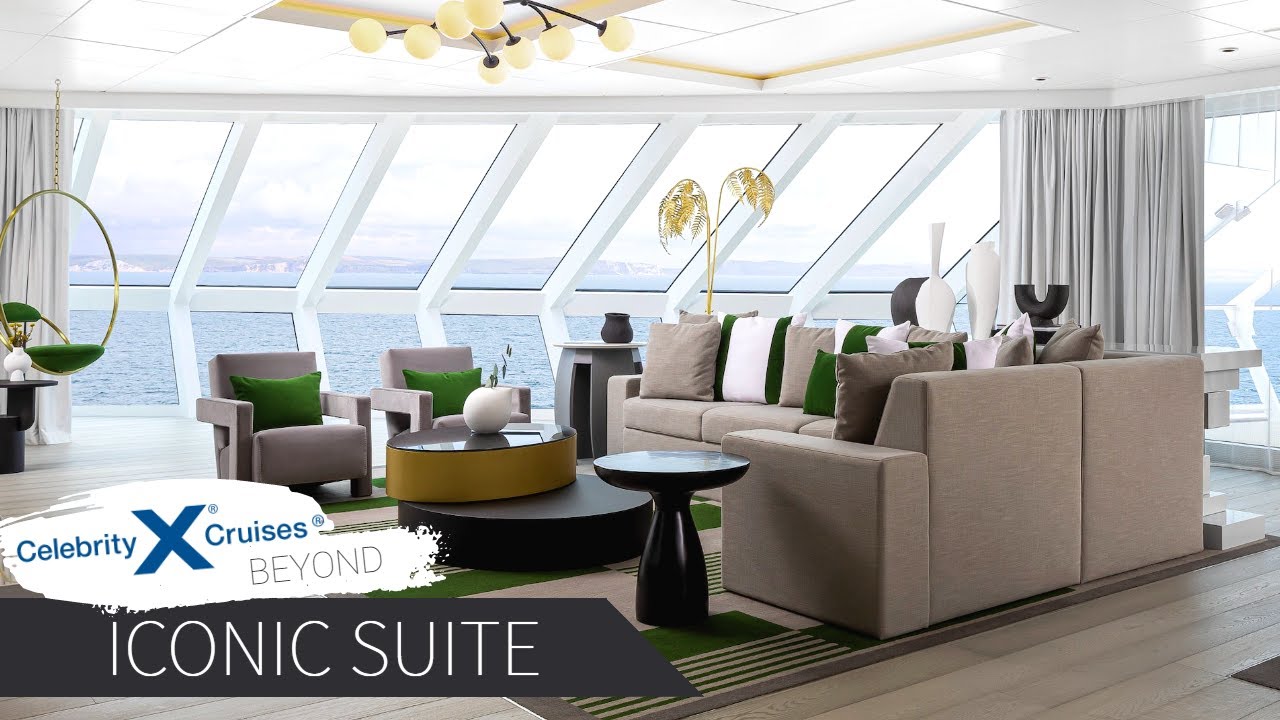 Celebrity Beyond | Iconic Suite Full Walkthrough Tour & Review 4K | Celebrity Cruises