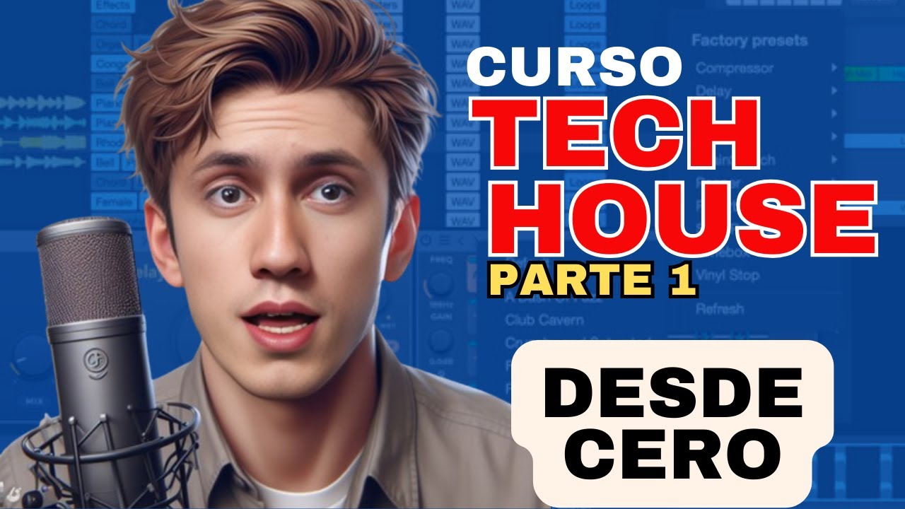 🔴 Como Hacer Tech House 2024 (Ableton Live -Curso) 1GB sonidos + Template PART 1