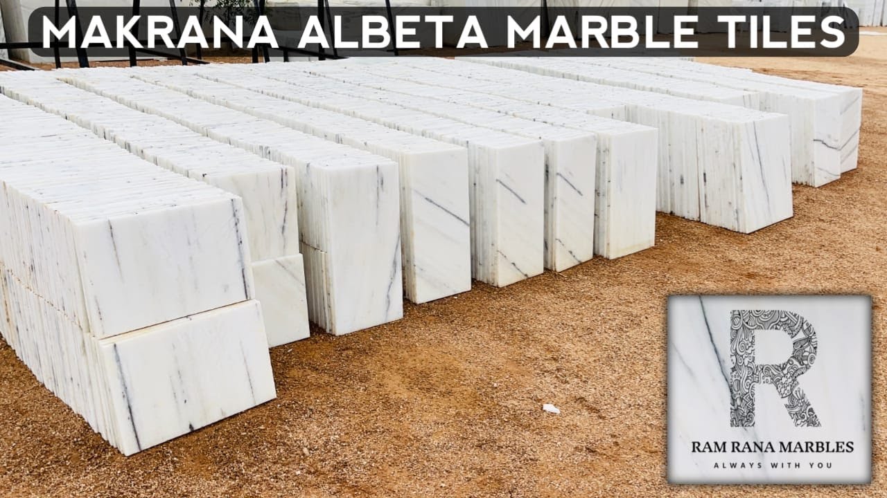 Makrana Albeta marble tiles. White albeta marble. Albeta marble cut pieces. White Albeta -9829074358