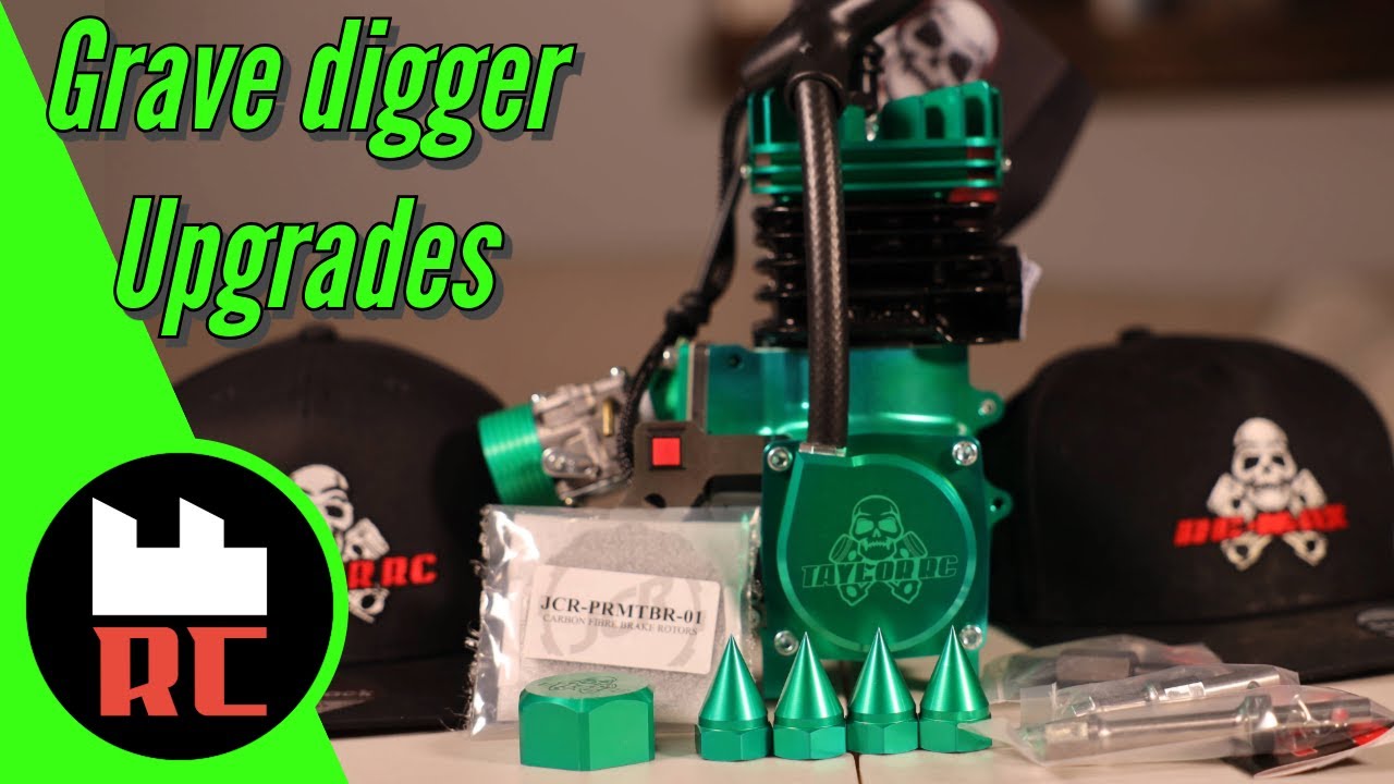 Primal RC Grave Digger gets Taylor RC Upgrades