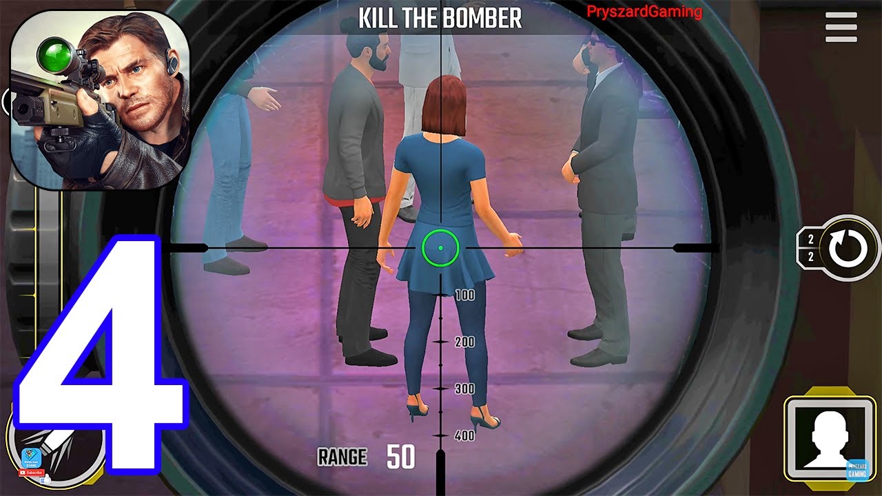 Pure Sniper: City Gun Shooting - Gameplay Walkthrough Part 4 Zone 2 Miami Level 1 - 12 (Android,iOS)