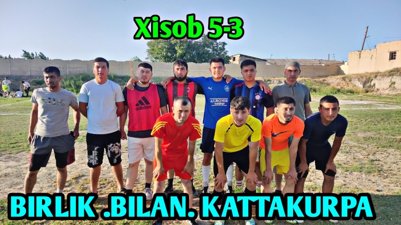 SAMARQAND BIRLIK MAXALLASIDA FUTBOL BIRLIK BILAN KATTAKURPA