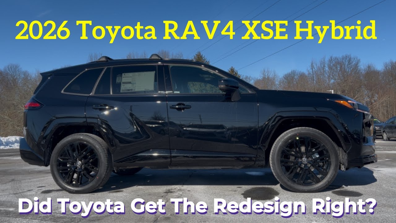 Toyota RAV4 XSE Hybrid 2026: NAJLEPSZA Toyota RAV4 do tej pory?