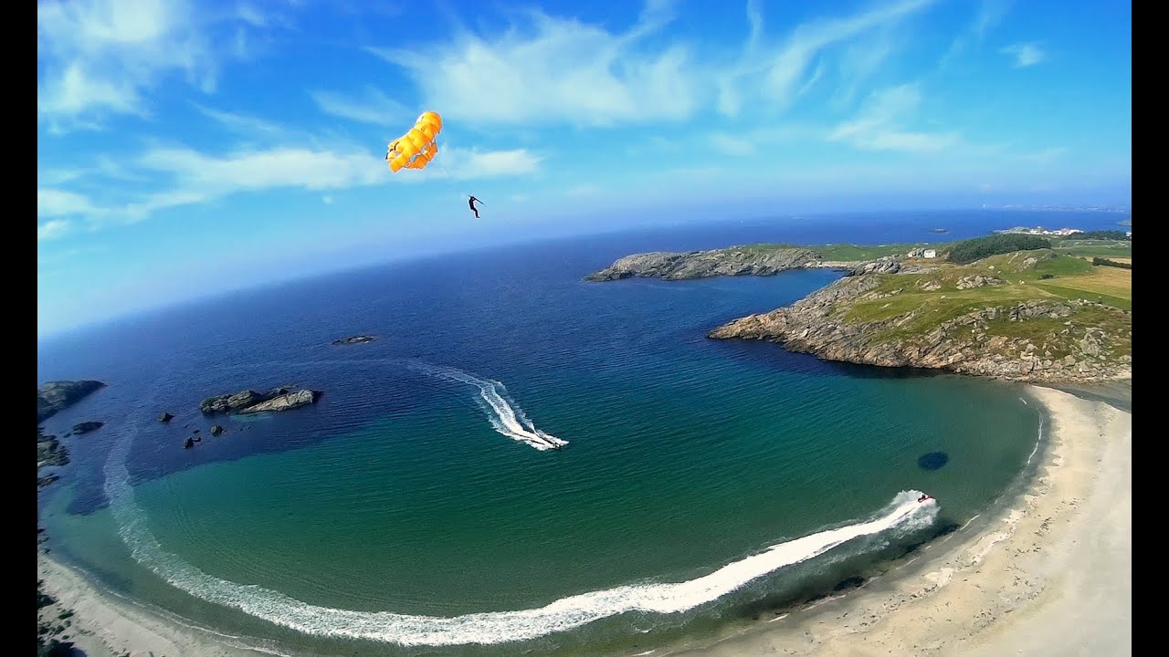 Jet Ski Parasailing / FPV / Ølberg - Sola / Norway / Blackout mini H quad
