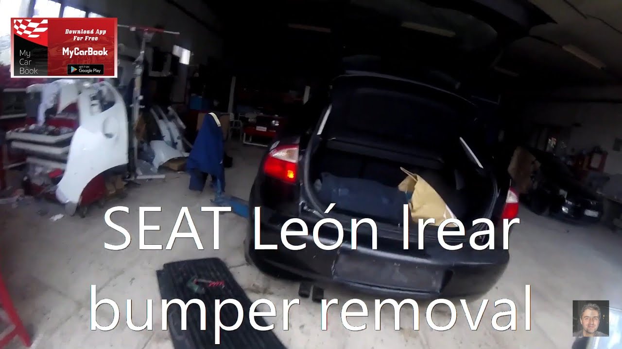 SEAT León 1998-2005  rear bumper removal