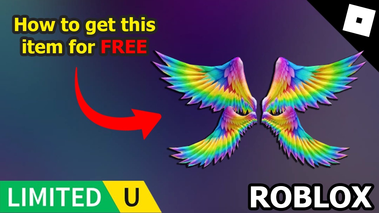 FREE UGC LIMITED - HOW TO GET UGC Rainbow Large Wings in Art Leap by Belvedere Museum