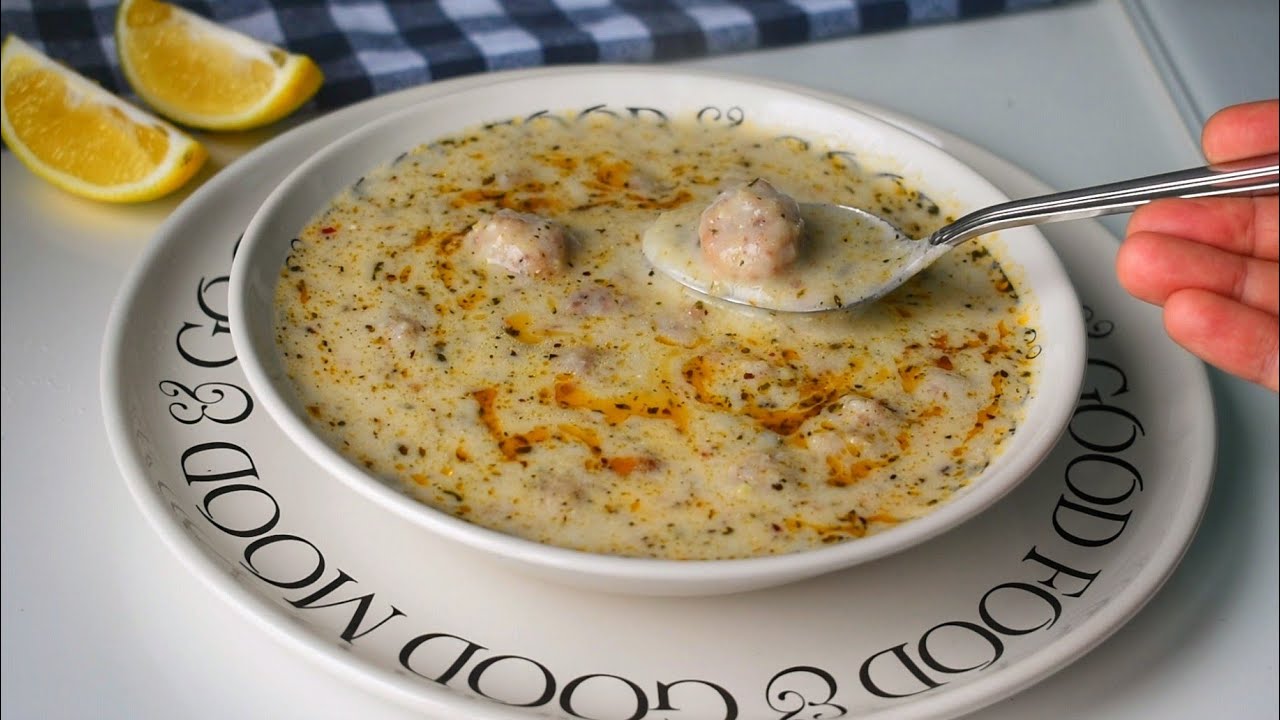 KIŞ GELDİ Mİ BİZİM EVDE BU ÇORBA PİŞER ✅ TAM BİR ŞİFA DEPOSU TERBİYELİ KÖFTELİ ÇORBA TARİFİ / SOUP