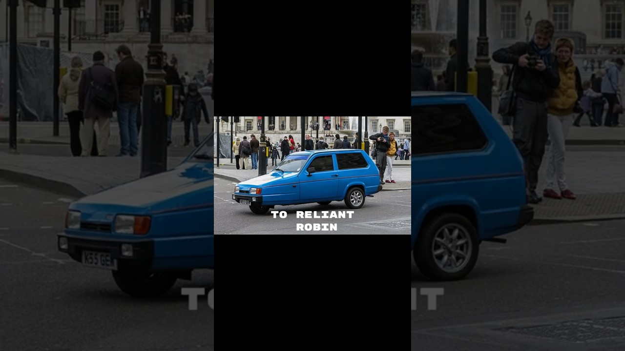 Pojazd, który robił salta - Reliant Robin