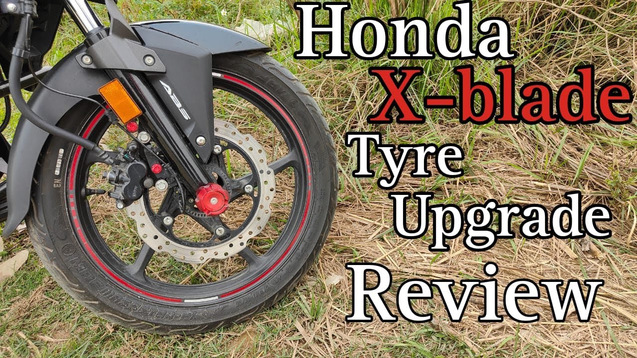 Honda X-Blade Tyre Upgrade Review-Part 2