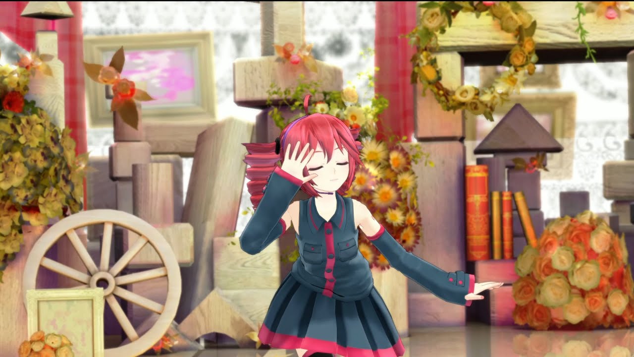 【重音テト/Kasane Teto】Patchwork Staccato/ツギハギスタッカート【SV cover】[MMD]