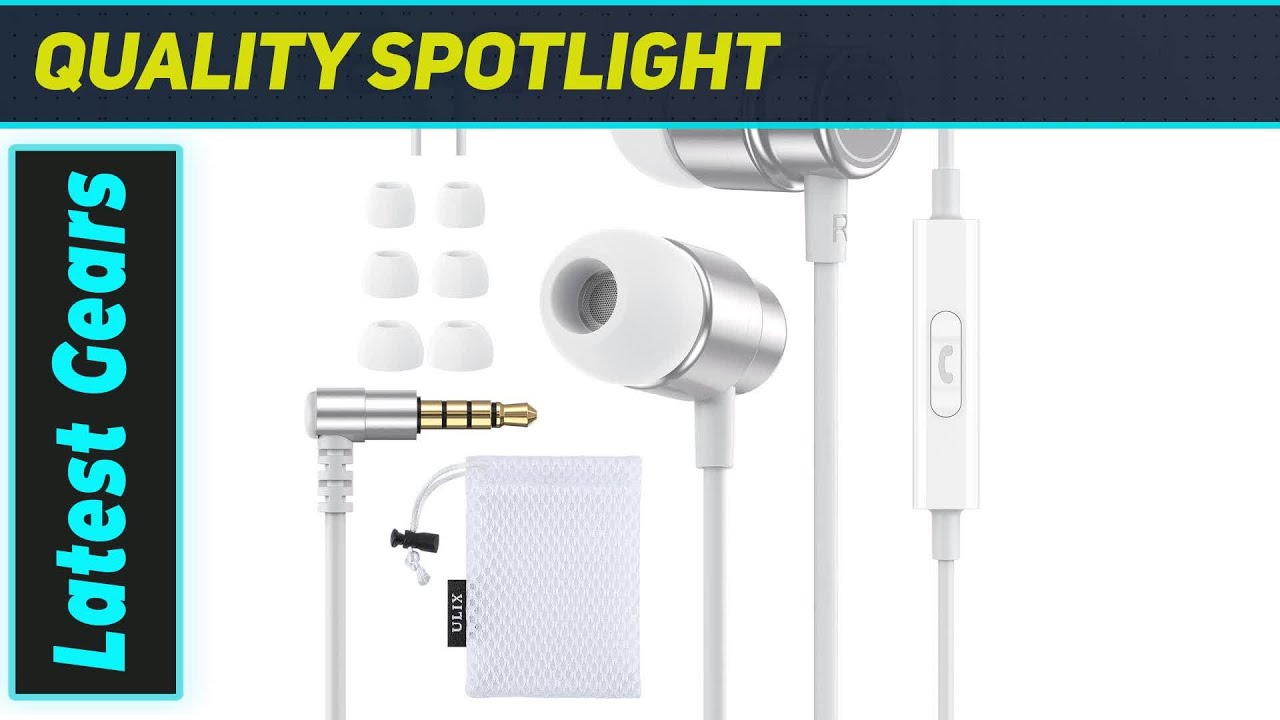 UliX Rider Wired Earbuds: Best Sound Quality
