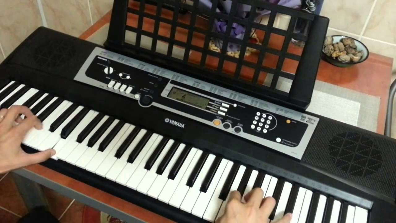 Yamaha YPT 210 Demo - Cheap Keyboard, Great Sounds