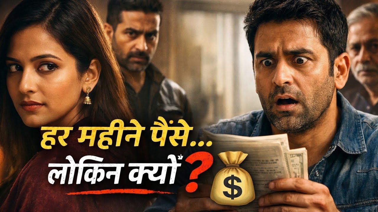 हर महीने पैसे… लेकिन क्यों?😱#shortvideo #viral #trending #hindistories #hindikahanian #love #couple