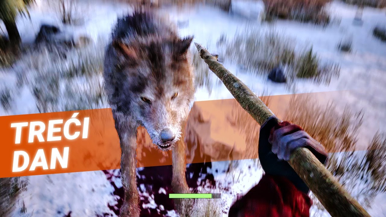 HLADNOĆU sam savladao, ali VUKOVI su problem - Winter Survival (EP3)