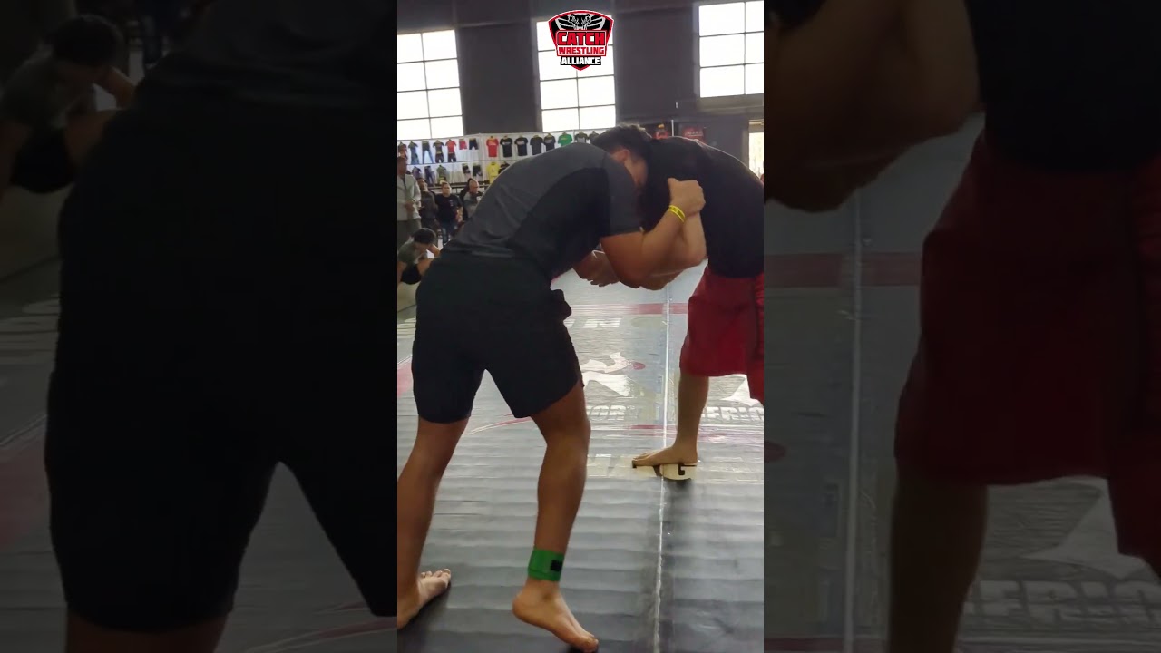 Our student landing a sweet takedown at Naga 👊 #catchwrestling #cacc #cwa