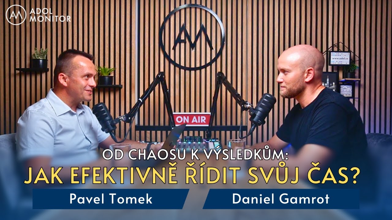 Jak efektivně řídit svůj čas? ⏰ Od chaosu k výsledkům - Daniel Gamrot