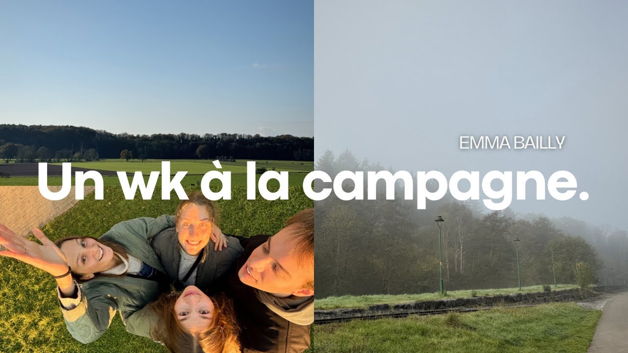 Un weekend à la CAMPAGNE avec les copains