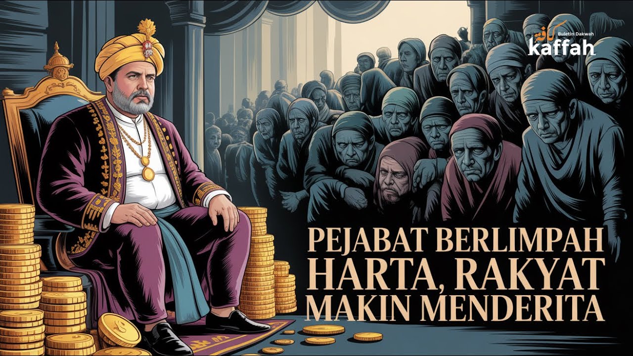 PEJABAT BERLIMPAH HARTA, RAKYAT MAKIN MENDERITA ©️ Buletin Dakwah Kaffah Edisi 408