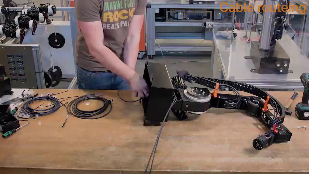 Video of the Week: how to build low-cost robotic systems using igus® robolink® – part 4: cabling