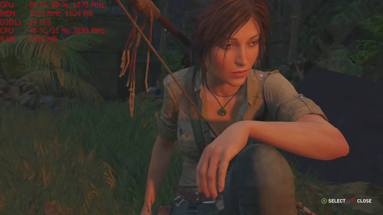 Shadow of the Tomb Raider PC with the Nvidia GT 1030 graphics card: 1080p, Intel i5 2400