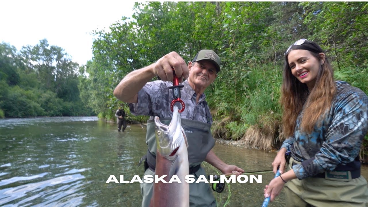 Beautiful Salmon in Beautiful Alaska - The Wilderness Pro Lodge in Alaska - The Wildernesses