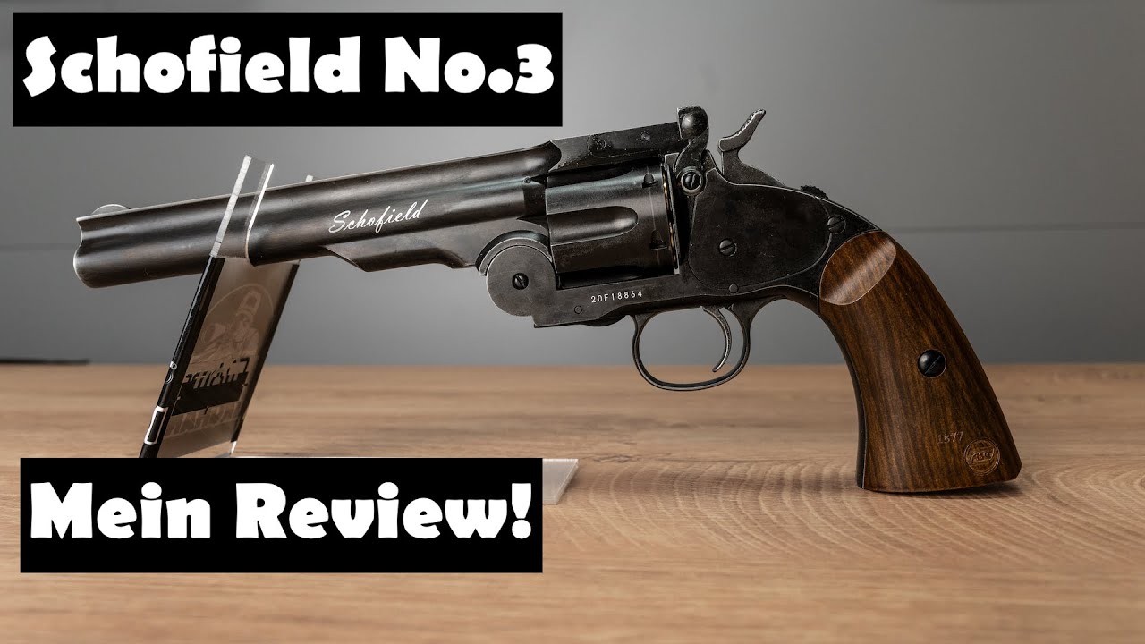 Schofield No. 3 - Co2 Revolver mit 6