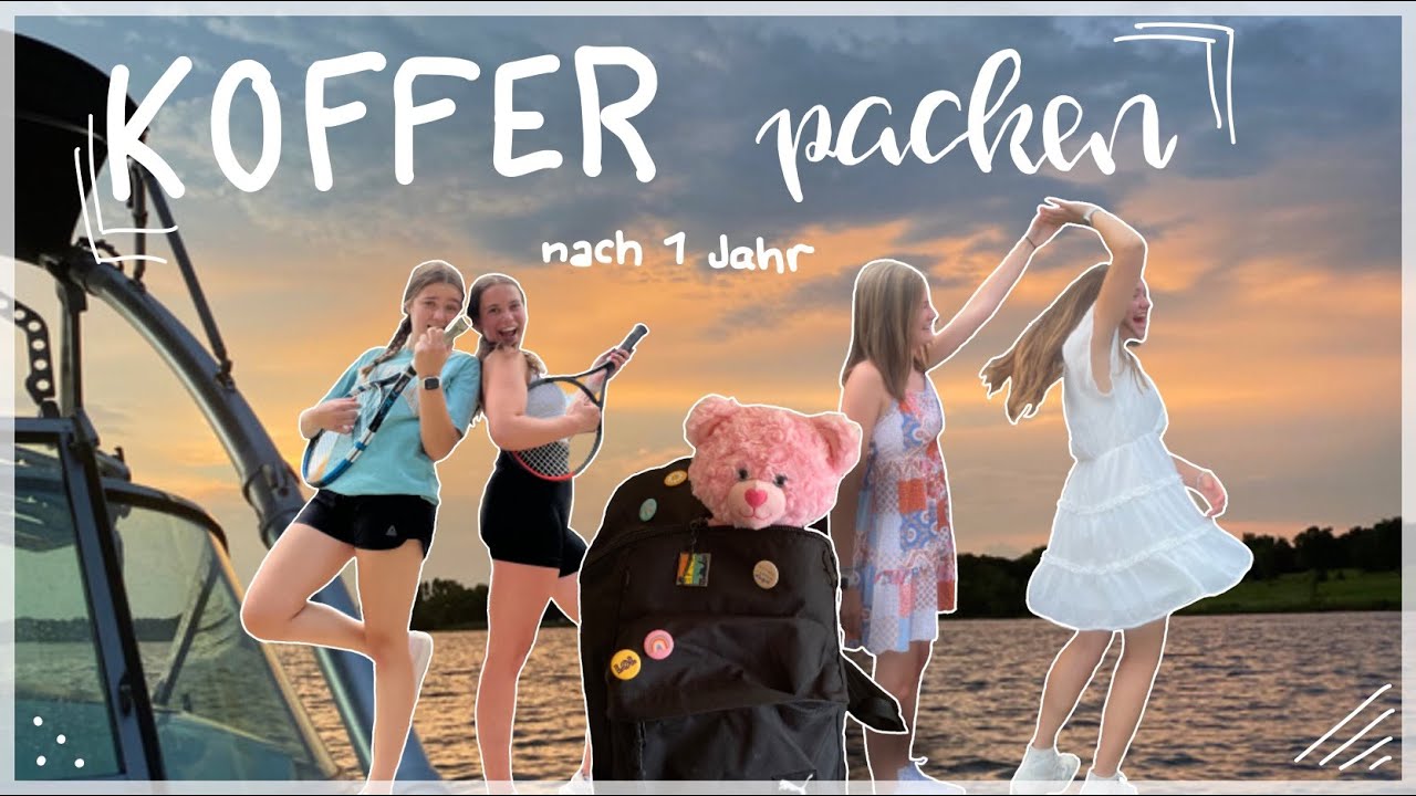 Koffer packen nach einem Jahr 😢💗 • Übergewicht, Struggles…//Auslandsjahr 2021/22 • USA