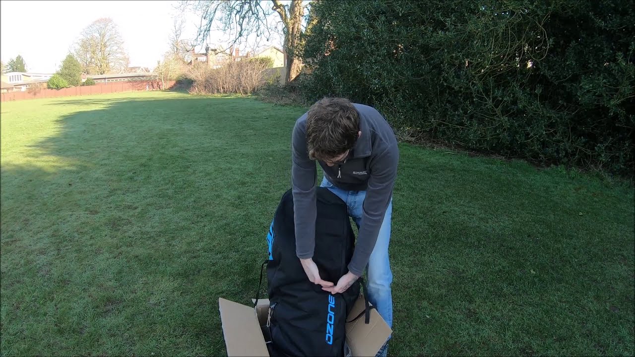 Ozone Buzz Z6 Paraglider Unboxing- ** What do you get with a new paraglider?? **