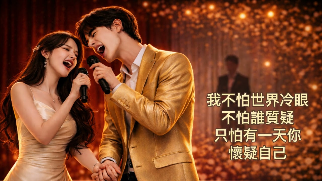 夜在黑時我不退 When The Night FallsI Stay| Mandarin Duet Love Song | Original Chinese Pop | 李佩薪 Sunny