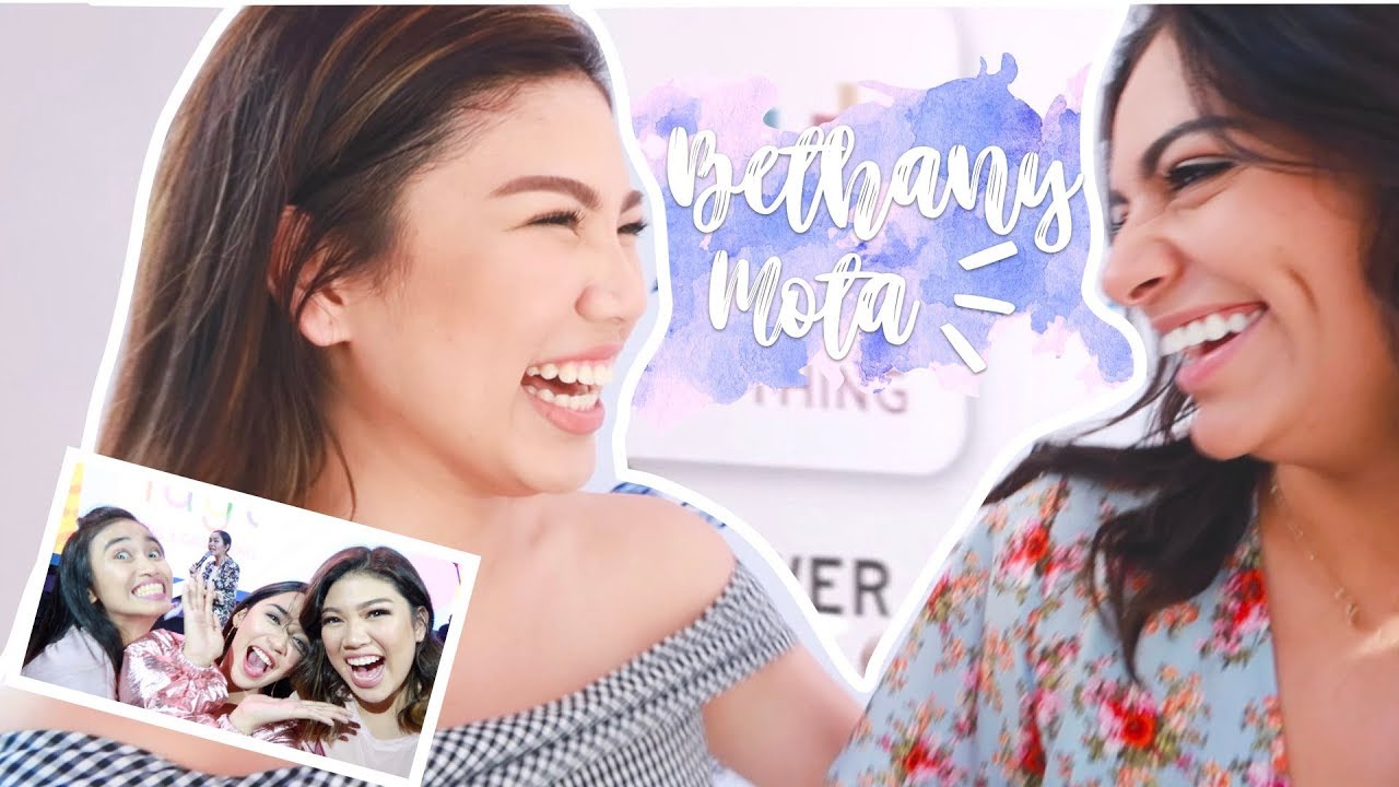 I FINALLY MET BETHANY MOTA!! + New Girl Group With Riva Quenery & Pham Swing | Janina Vela