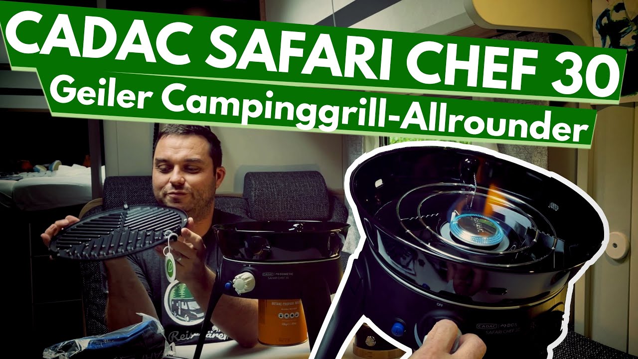 Cadac Safari Chef 2 30 HP & LP | Ein geiler Camping-Grill-Allrounder