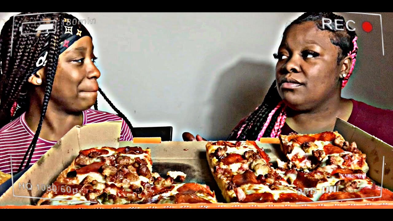 TALKING LOUD PRANK/LITTLE CEASERS MUKBANG