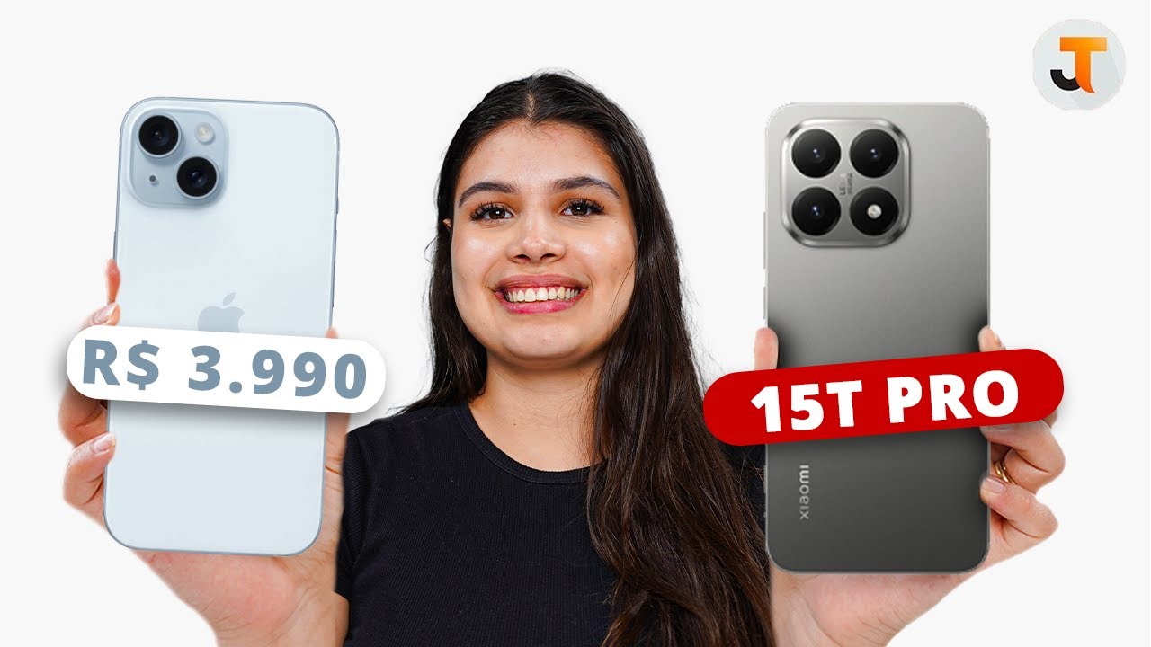Xiaomi 15T PRO vs iPhone 15 Qual é o MELHOR para comprar em 2025? comparativo