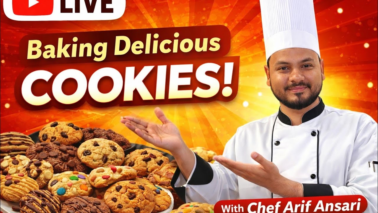 making cookies live | कुकीज़ बनाना का तरीका