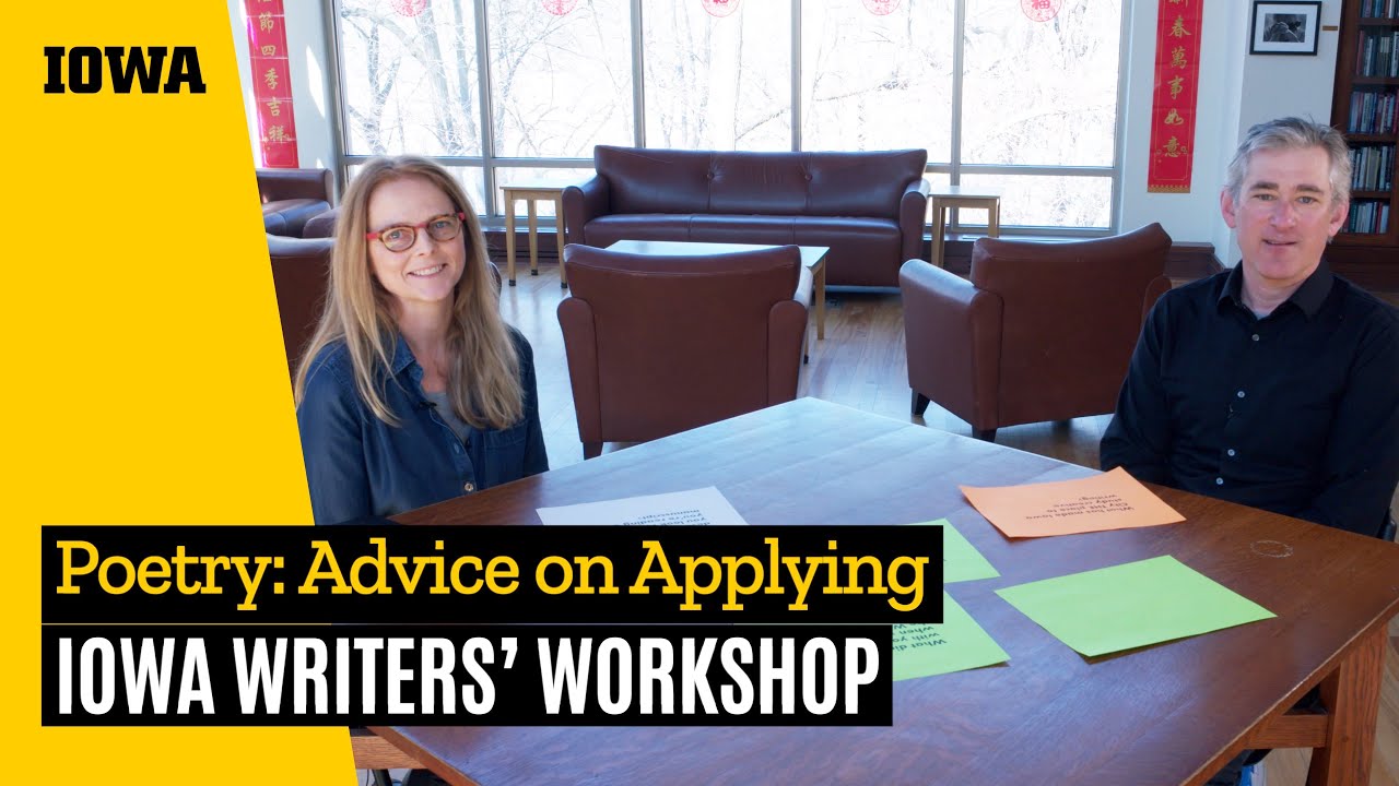 Poetry: Advice on Applying to the Iowa Writers’ Workshop