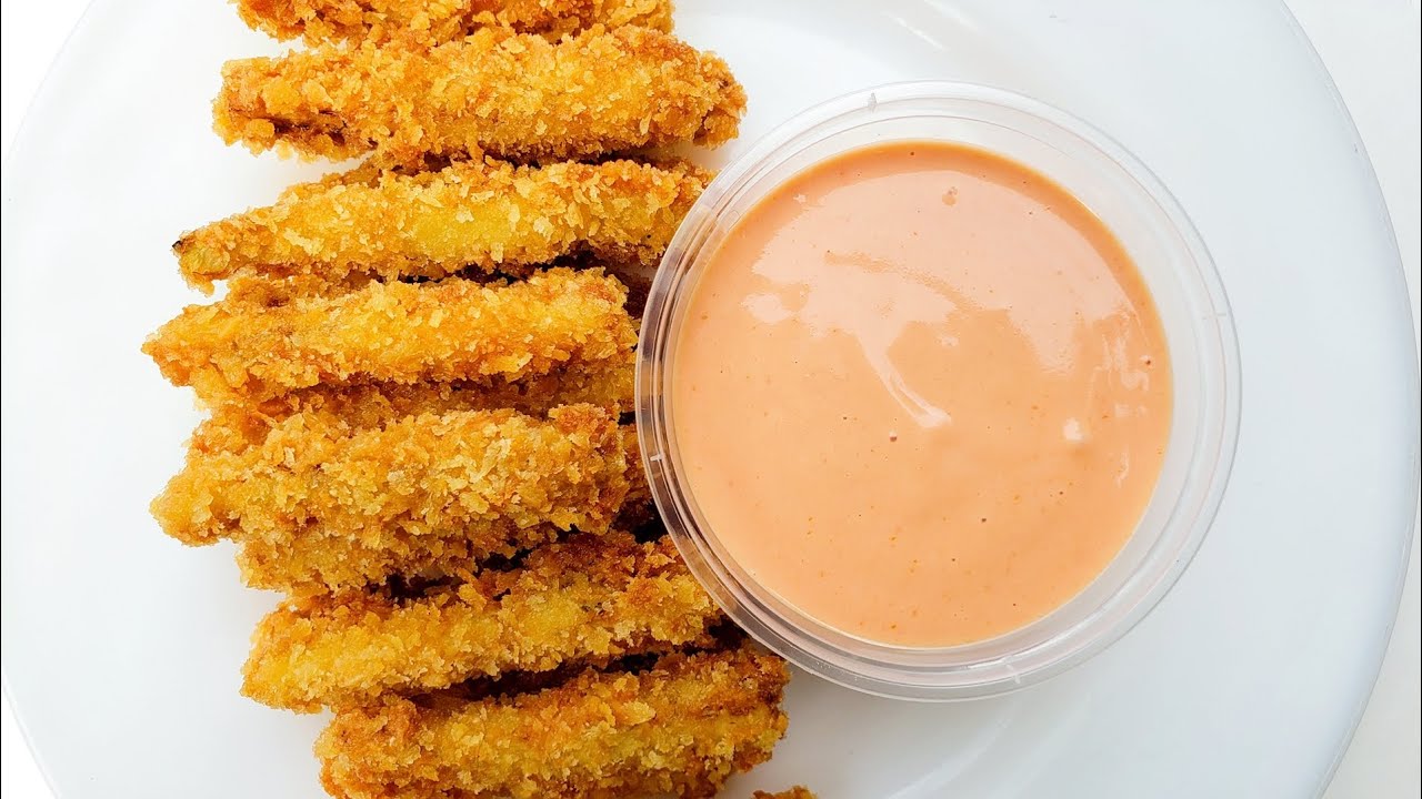 How To Cook Crispy Talong Fries With Dipping Sauce - Crispy Eggplant Fries Recipe #homemade #cooking