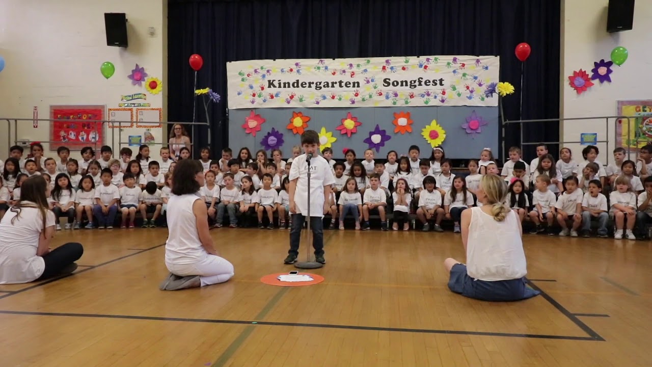 Hillside Closter Kindergarten Songfest
