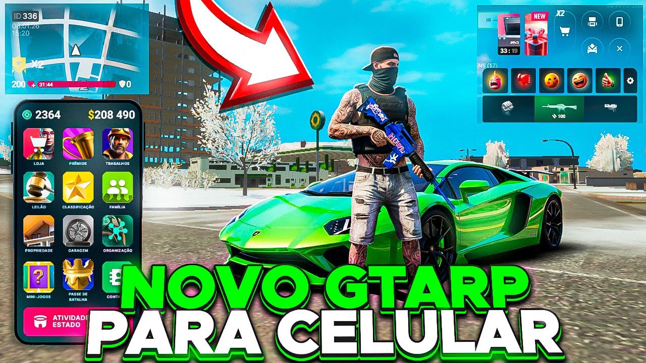 MELHOR JOGO DE RP 2026 PARA CELULAR (Android e IOS) Rp Grand