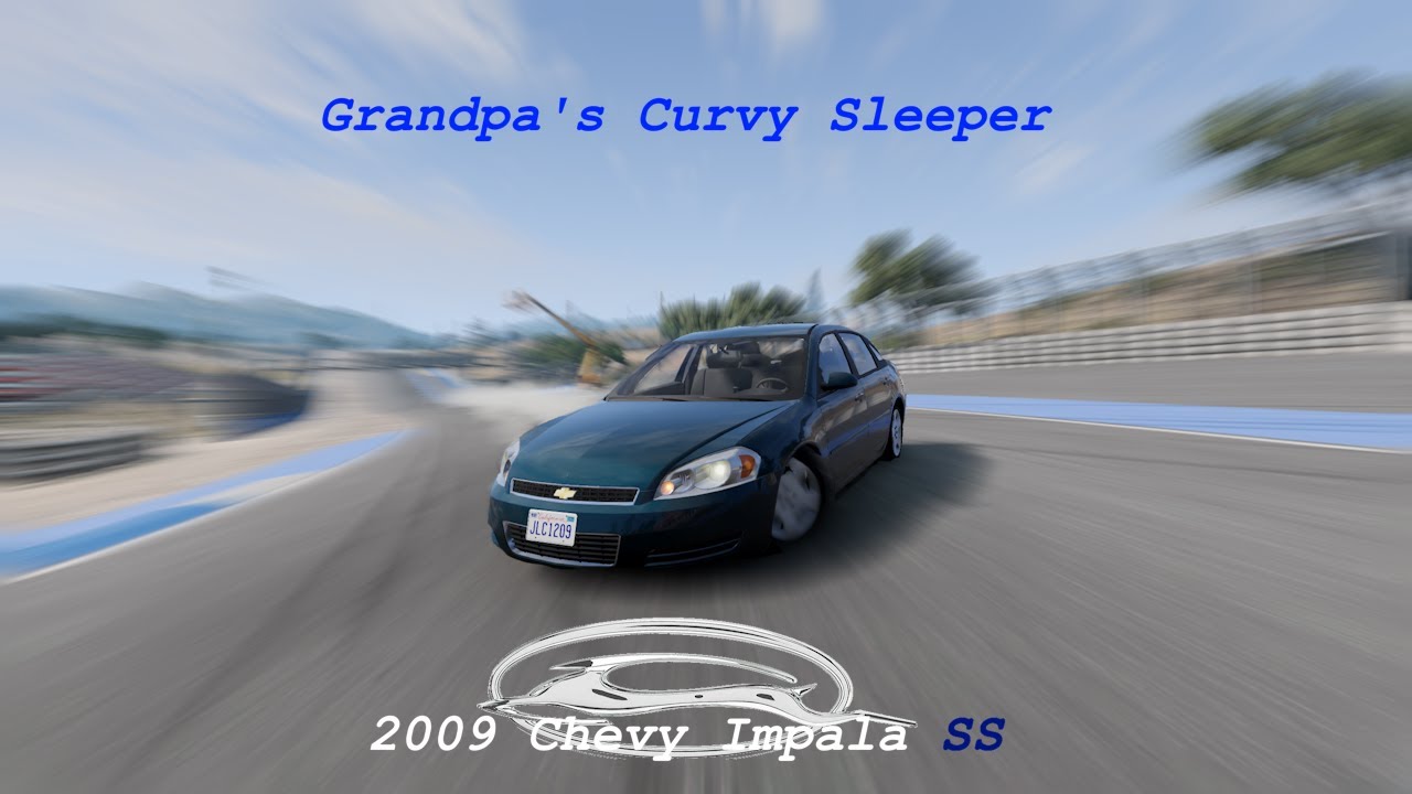 Grandpa's Curvy Sleeper - 2009 Chevy Impala SS POV Drive (BeamNG VR)