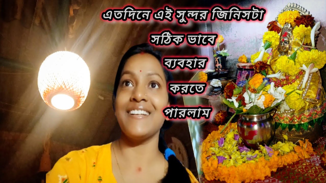 এতদিনে এই সুন্দর জিনিসটা সঠিক ভাবে ব্যবহার করতে পারলাম,আজ প্রমাণ হলো বরেরা বৌদের ভয় কেনো পায় #vlog