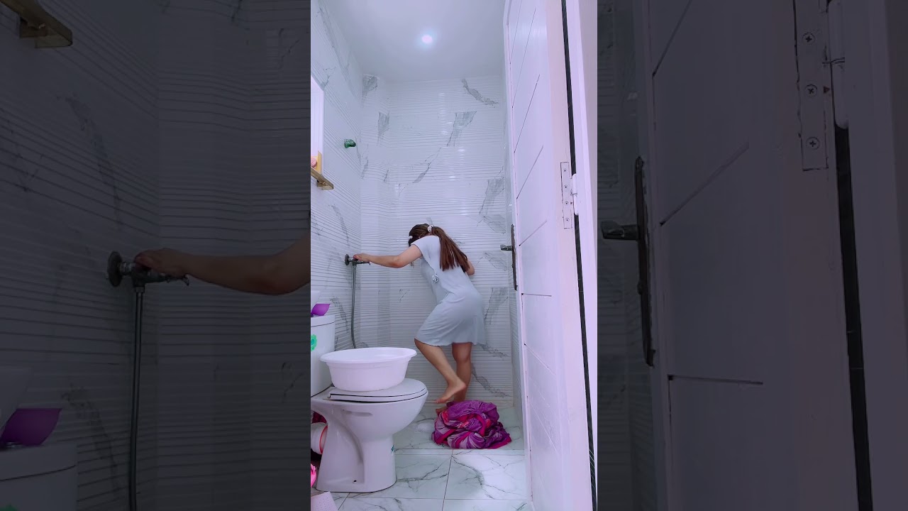 روتين مسائي تتمة فيديو غسيل البطانة لأغلى الحبايب 😇😍