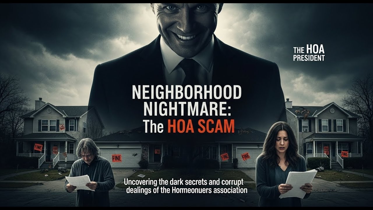 HOA Scam Exposed by $50 Fine | $180,000 HOA Fraud Story