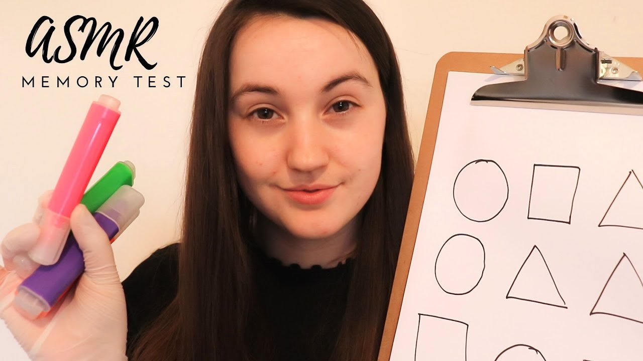 ASMR | Memory Test Roleplay (Soft Spoken)