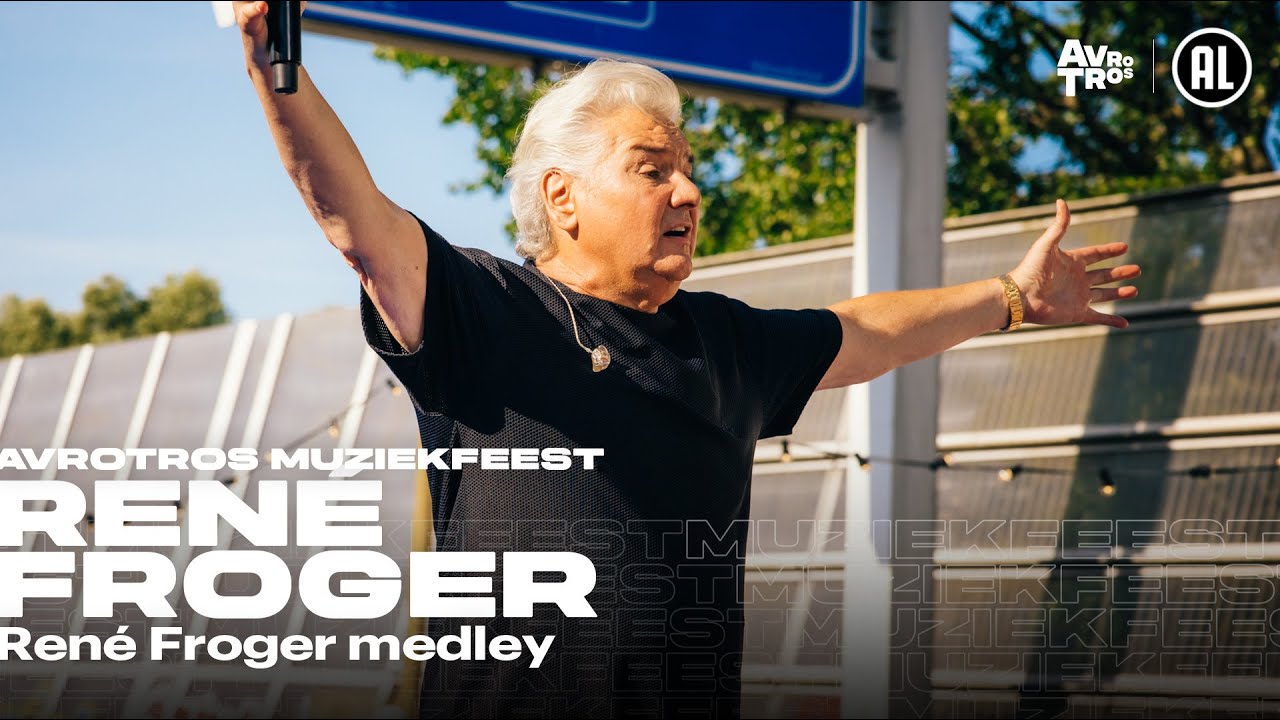 René Froger - Hitmedley (LIVE) • Muziekfeest op het Plein 2025