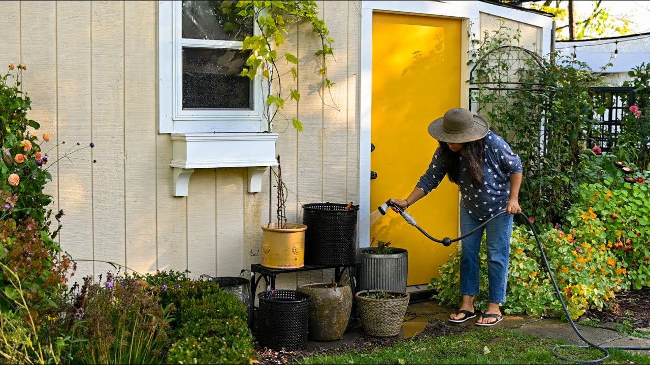 Fall Clean-Up 🍂 Slowly saying Goodbye to the Garden