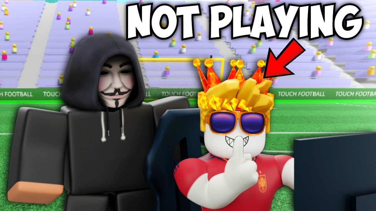 Я нанял профессионала в тач-футболе, чтобы выиграть турнир! (Roblox)
