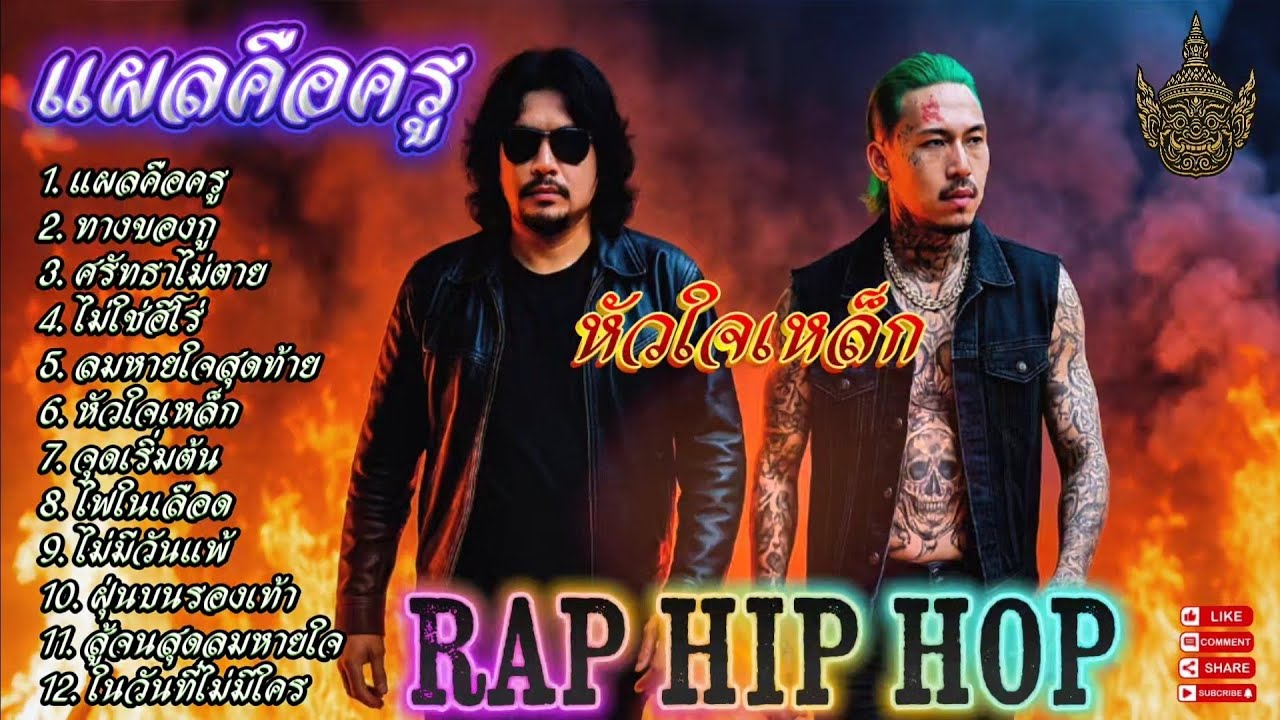 แผลคือครู - หัวใจเหล็ก🫵✌️|🔥 เพลงแร็พดุดันแรง🔥 #เพลงมาแรง #เพลงมาใหม่ #เพลงใหม่ล่าสุด