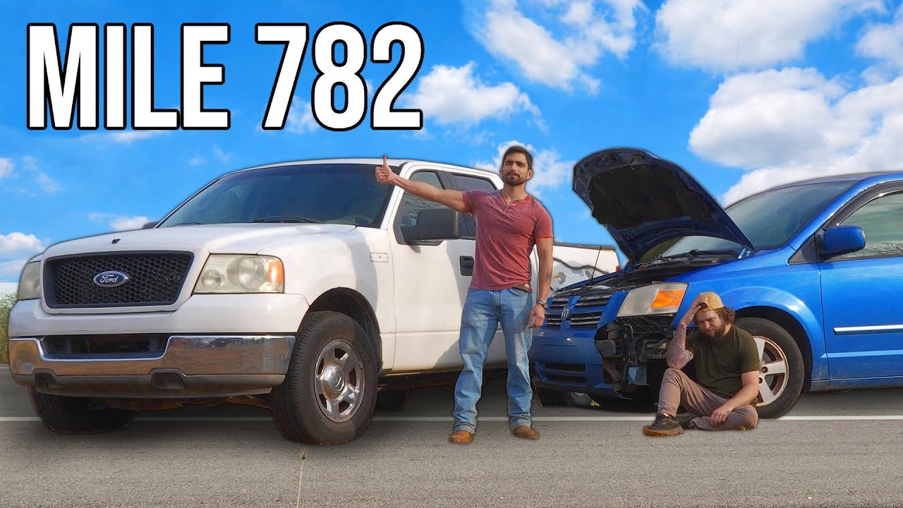 We drove two $1,000 cars until they broke down